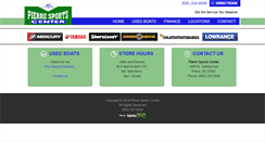 Desktop Screenshot of pierresportscenter.com